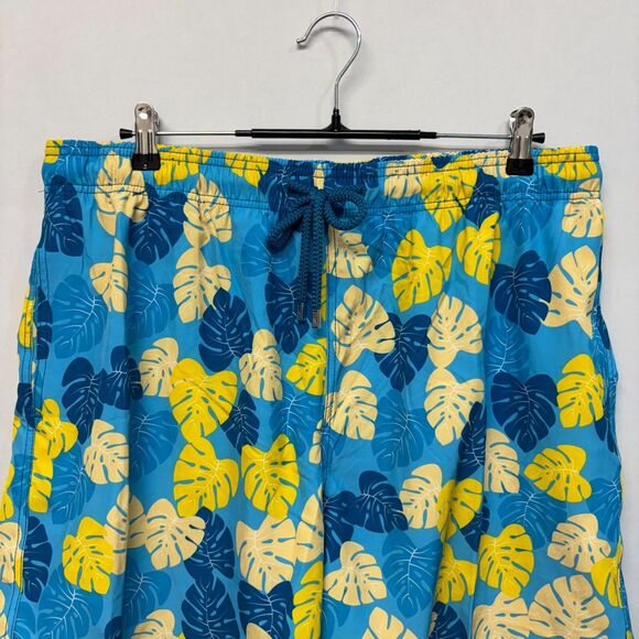 NWT Capelle Men Collin Aqua Swim Trunks Shorts Size XXL 2XL Floral C006 -23 - Picture 13 of 16